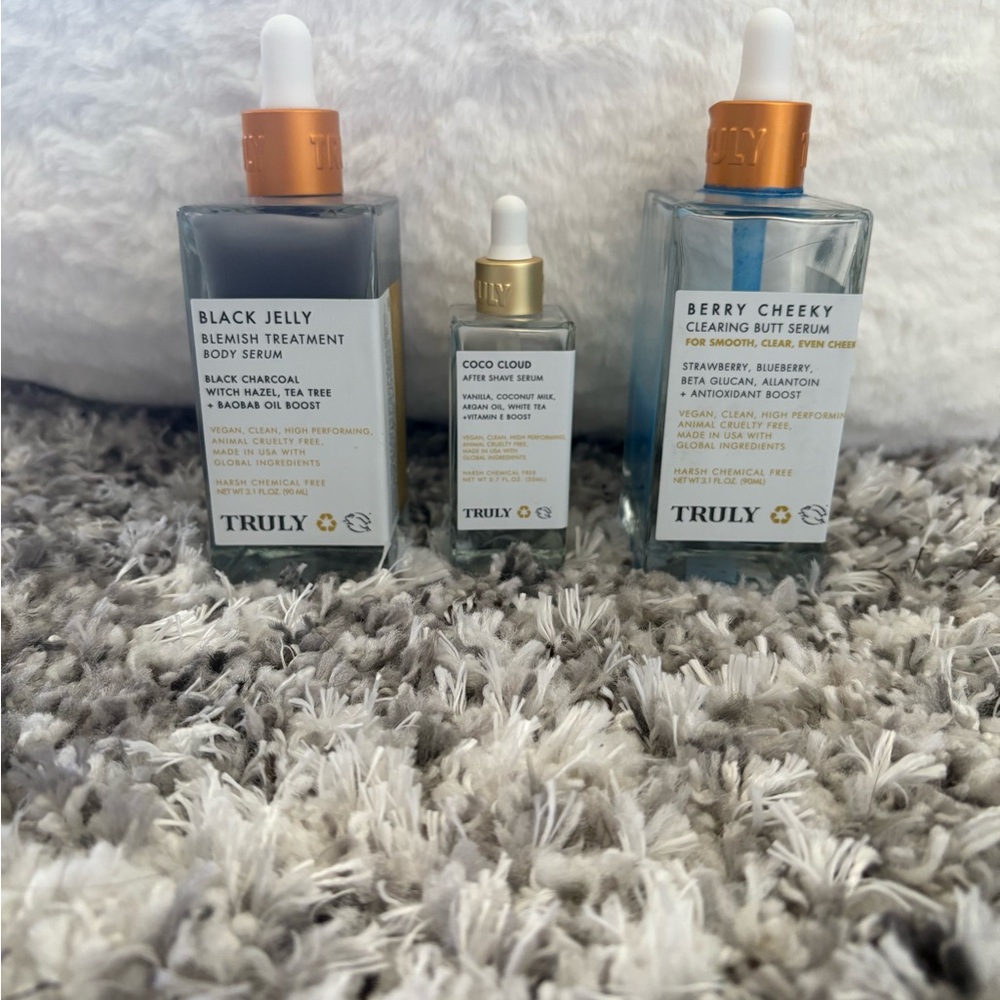 TRULY Black and Gold Skincare Serum & Face Oil